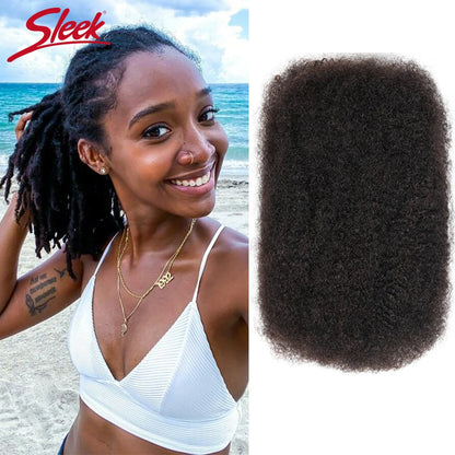 "Remy Afro Kinky Curly Brazilian Hair – Bulk Human Hair for Braiding"