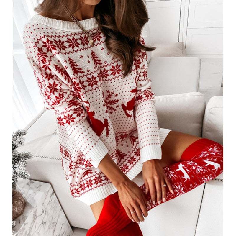 "Ugly?? We mean, SEXY Christmas Sweater Dress - Festive Knit Dresses for Women"